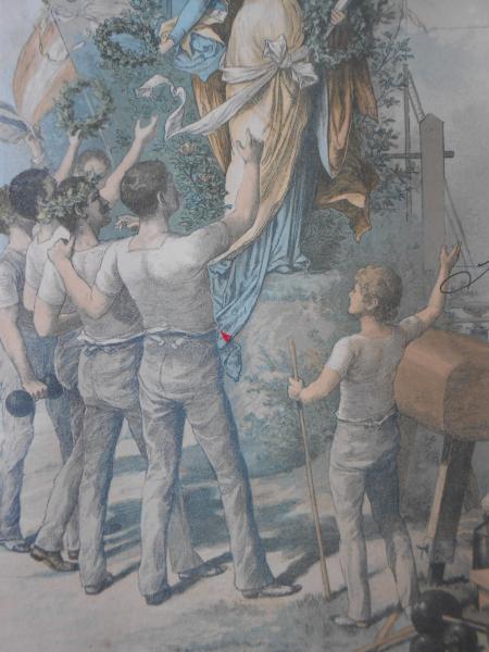 Turnverein Frickenhausen Schauturnen Nürtingen 1897 Jakob Franz Barren Gneiting 