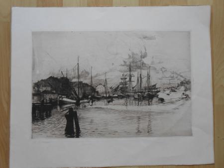 ALEXANDER ECKENER Schiffsbrücke Flensburg Hafen Schiff Aalen Stuttgart München