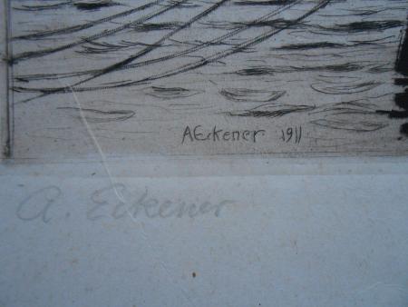 ALEXANDER ECKENER Schiffsbrücke Flensburg Hafen Schiff Aalen Stuttgart München