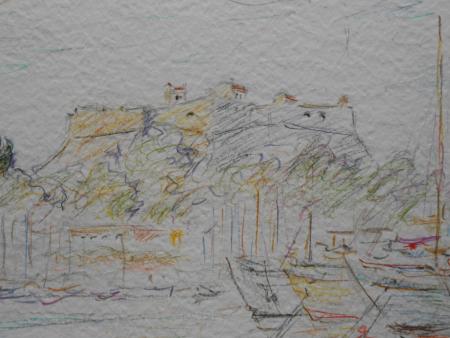 Egbert Patzig Gräfelfing Antibes Fort Carré Liegestühle Strand Cote d´ Azur 