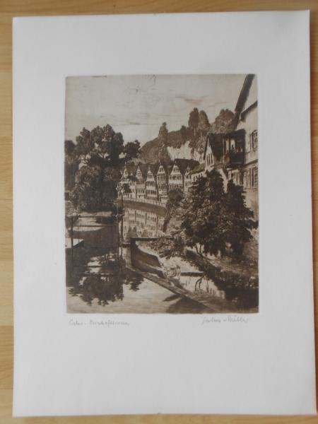 CALW Bischofstrasse Schwarzwald JULIUS MÜLLER Jules Müller Mainz Calw Straßburg