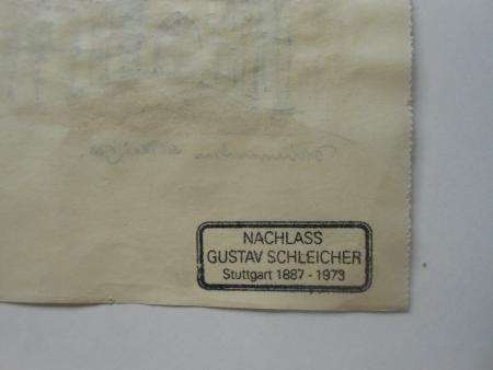 WINNENDEN Schwaikheim Torturm Gustav Schleicher Stuttgart Hölzel-Kreis 