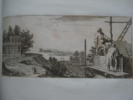 Gottfried STEIN Augsburg 1720 Callot  Hund Handwerk Schloss Treidler Galanterie