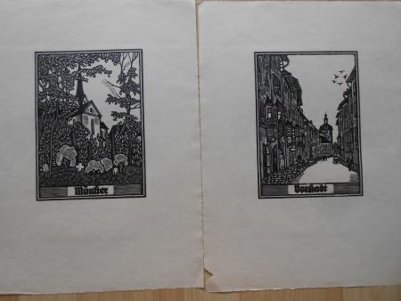 SCHAFFHAUSEN Hugo Boeschenstein Munot Vordergasse Diebsturm Vorstadt Munotreben
