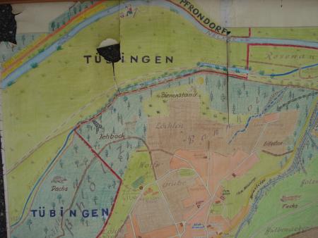 700 Jahre KUSTERDINGEN Unikat Karte 1967 Walter Wießner Tübingen Heimatkunde