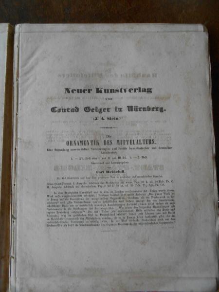 Nürnberger Bildhauerwerke des Mittelalters Marienbilder Friedrich Wagner 1847