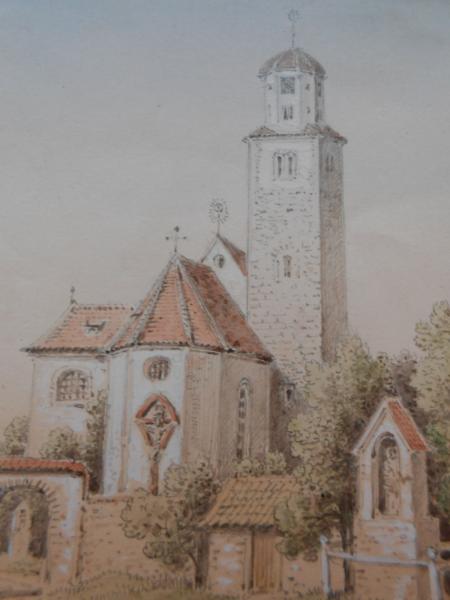 Heinrich ADAM NÖRDLINGEN München Augsburg Kirche Madonna Biedermeier DILLINGEN ?