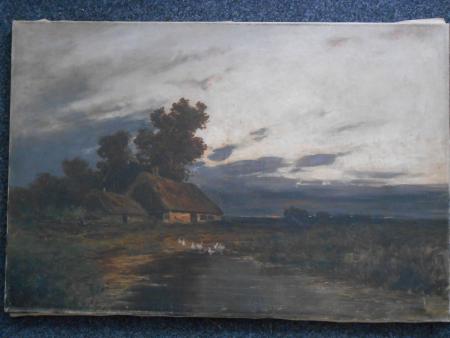 DACHAU Dachauer Moor Moos Franz REDER-BROILI Mellrichstadt München Gewitter 