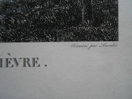 Vue de la Fontaine de Pompone de Bellièvre Vanzelle Lavalée Dormier Büste Prieur