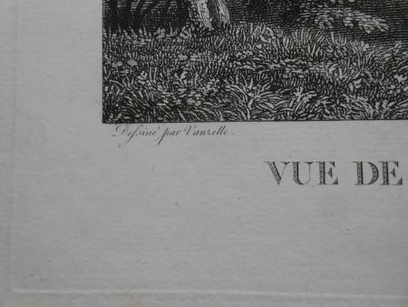 Vue de la Fontaine de Pompone de Bellièvre Vanzelle Lavalée Dormier Büste Prieur