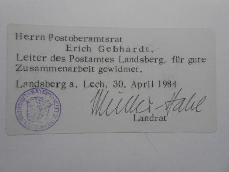 LANDSBERG Kreisheimatbuch Müller-Hahl Schicksal am Lech Tore + Türme Kubelka