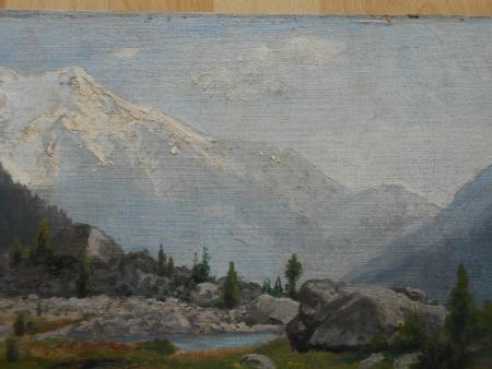 Paula Bonte Magdeburg Berlin Chicago Moränenfeld Chamonix Gletscher 1899 Alpen