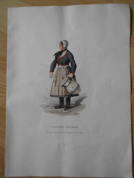 SIEBENBÜRGEN SACHSEN Rumänien Bäurin Bauer paysanne 1873 Ungarn Hungary Romania