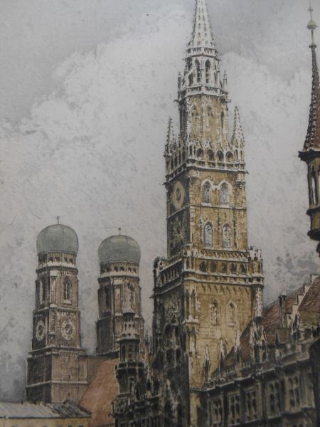 RUDOLF VEIT Bensen Teschen Starnberg Dresden MÜNCHEN Frauenkirche Straßenbahn 