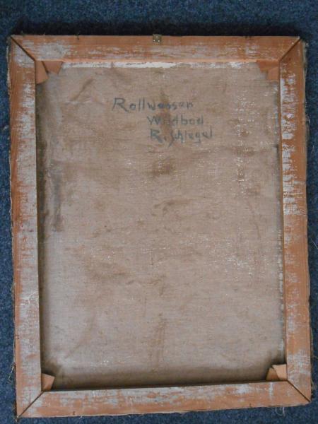 Robert Schlegel 1884 - 1960 Rollwasser Rollwassertal Wildbad Schwarzwald  