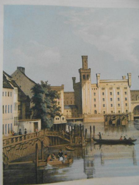 Album von BERLIN und Potsdam Die neuen Mühlen  Ludwig Lütke Fritz  Meyer 1854