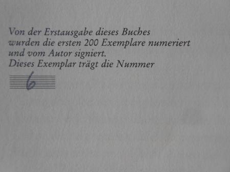 Ernst JÜNGER Ortners Erzählung Heliopolis handsigniert Mandelsloh Heidelberg