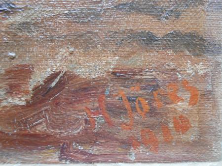 Hans JÖRES Odenkirchen Boppard Eupen Pferd Bauer Feld horse cheval paysan Pflug