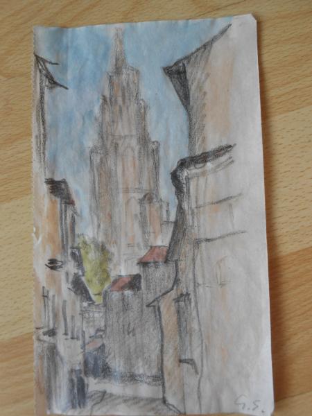 LEON Kastilien CASTILLA Spanien Spain Espagne 1924 Schleicher Hölzel Kathedrale