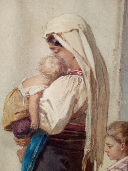 MUSEAL Guido Bach Annaberg London. kirchliche Prozession Italien 1866