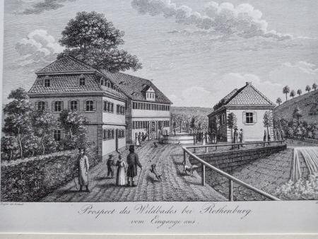 ROTHENBURG TAUBER um 1780! 3 versch. nach Preißer von Hutter Klauber Hofbaur