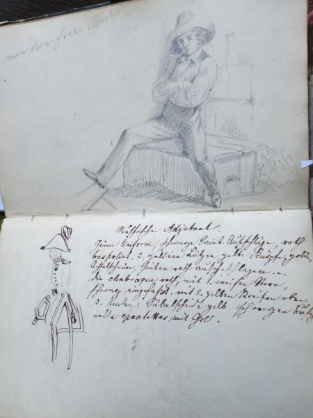 Skizzenbuch R. BRAUN Altensteig München Betzingen Schwäb. Hall Stuttgart Pferde